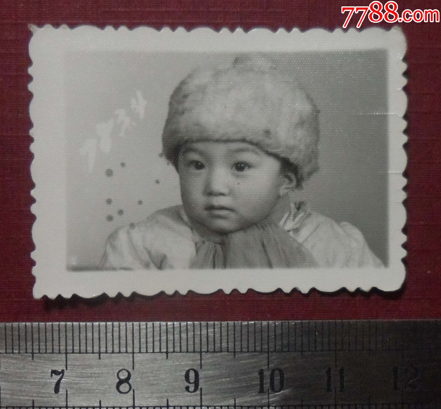 1978年,棉帽宝宝-价格:15元-se50168922-老照片-零售-7788收藏__收藏