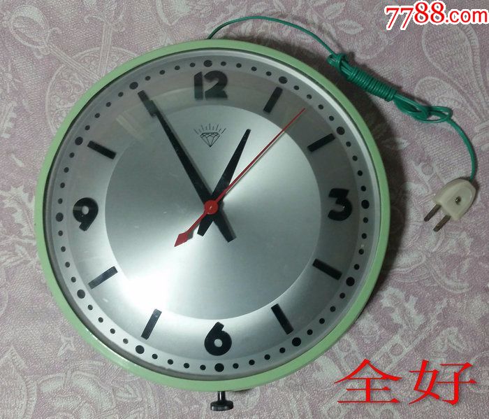 钻石电钟老式电钟老电钟老挂钟老挂表钻石表老电表