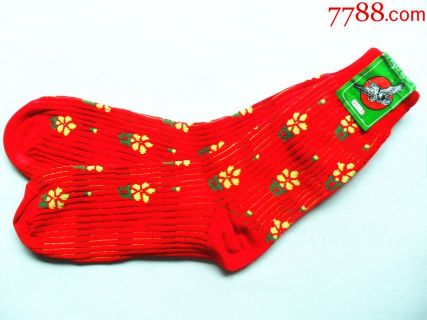 红色经典尼龙袜