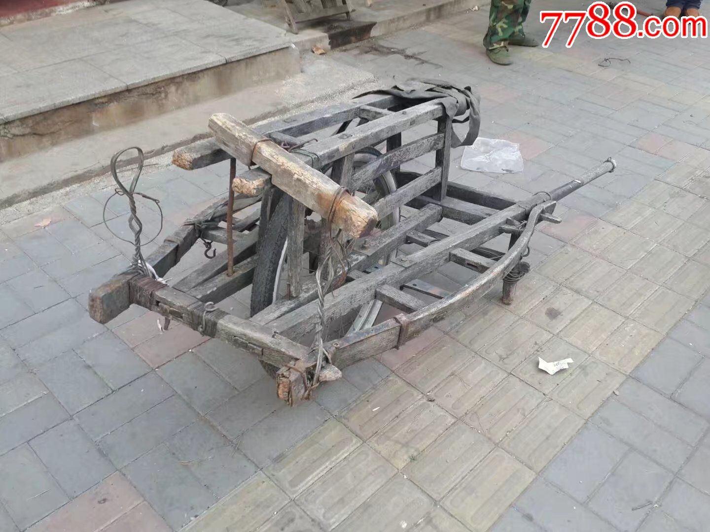 手推木质独轮车【包邮】