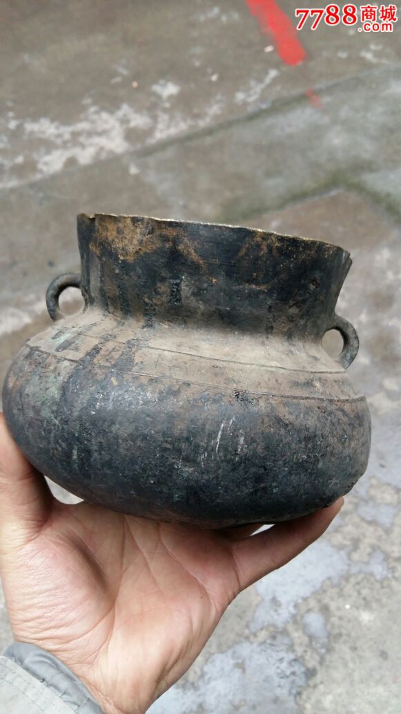 古代铜行军锅