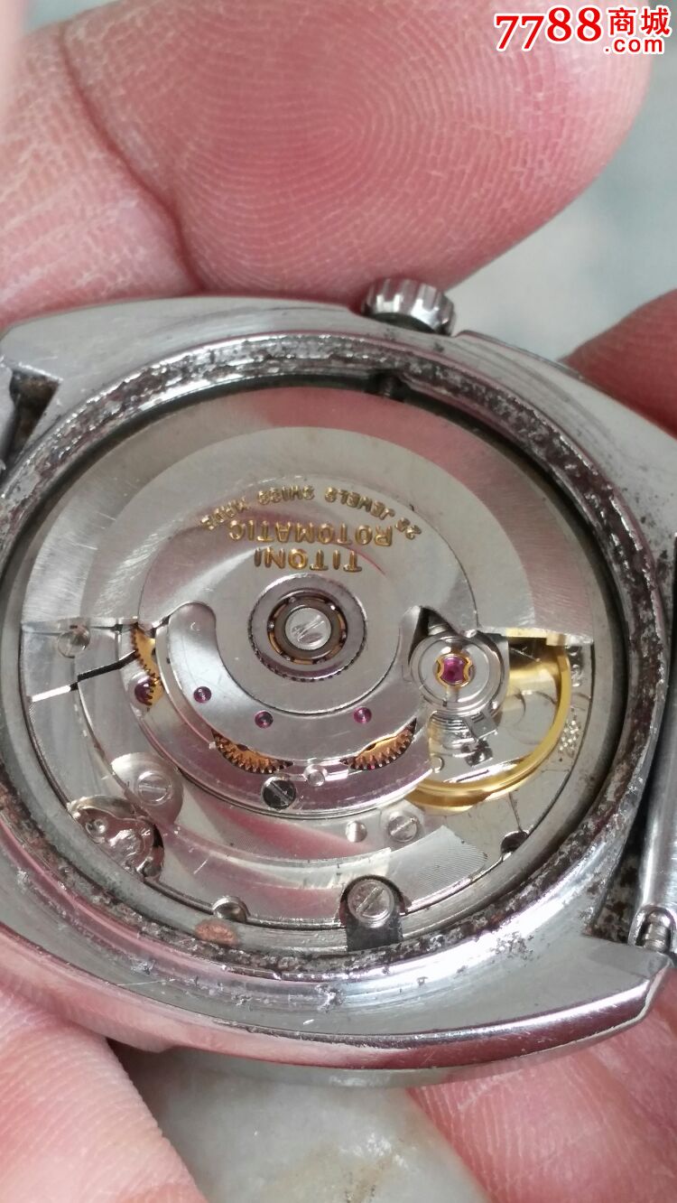 瑞士名表梅花鲍鱼款eta2836-1精磨机芯自动男表
