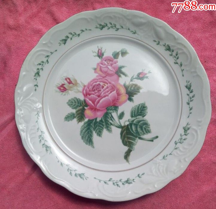 80年代外销瓷大盘