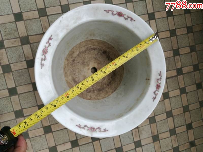 精品文革景德镇手绘粉彩花盘_价格750元_第1张_7788收藏__收藏热线