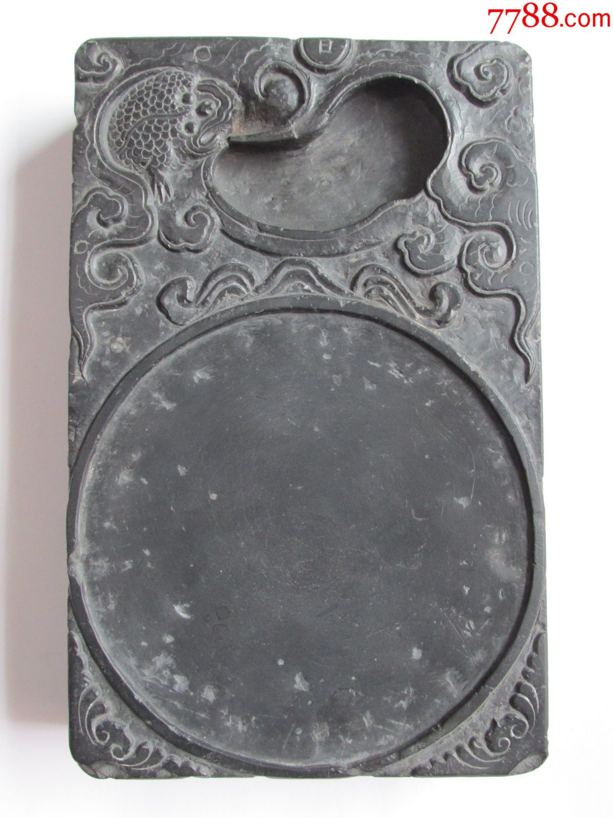 清代光绪精品墨石砚台