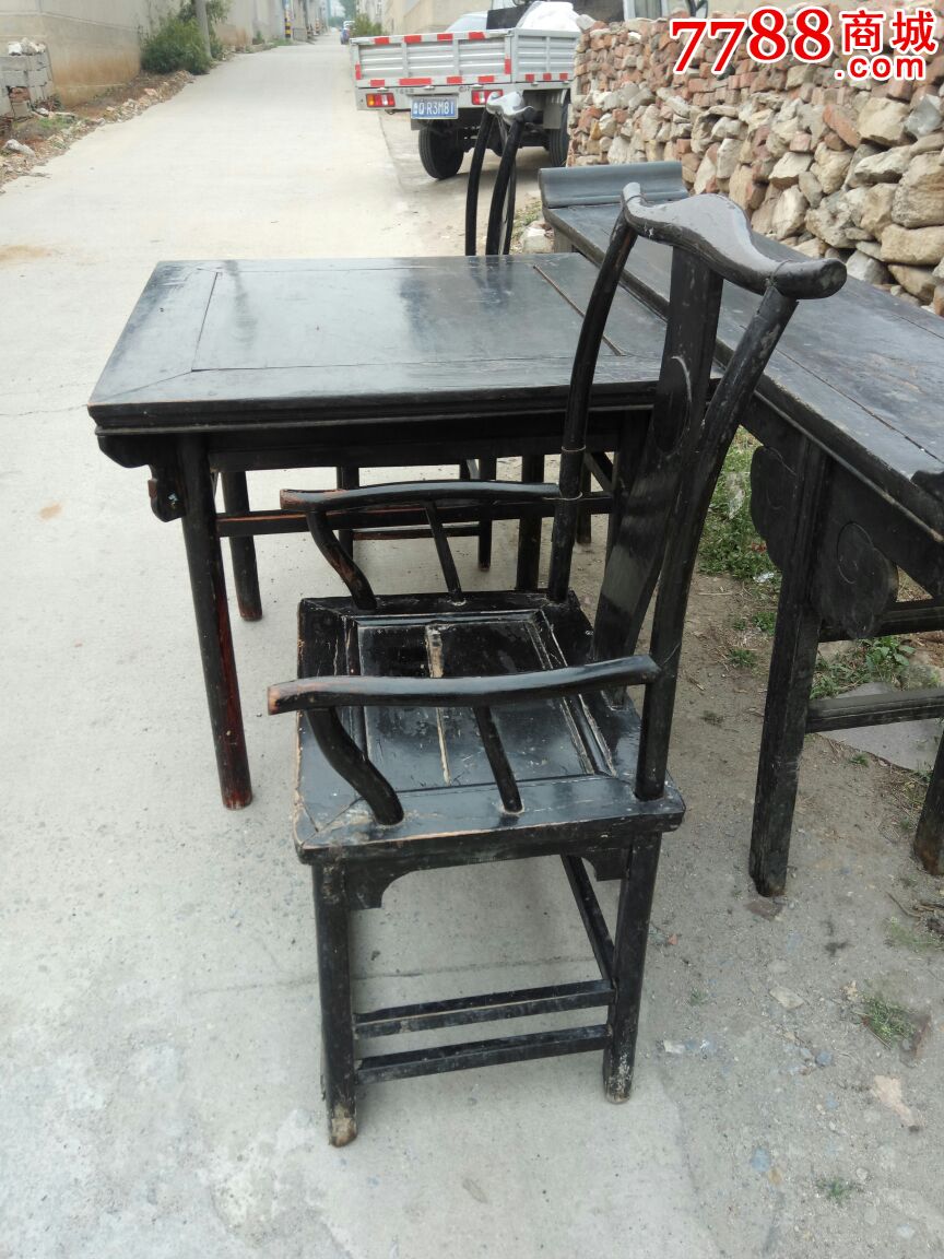 郑州旧货市场家具桌椅图片