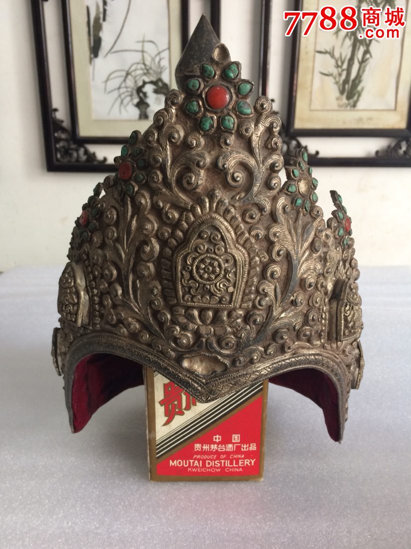 藏传贵族出席重要节日戴的将军帽