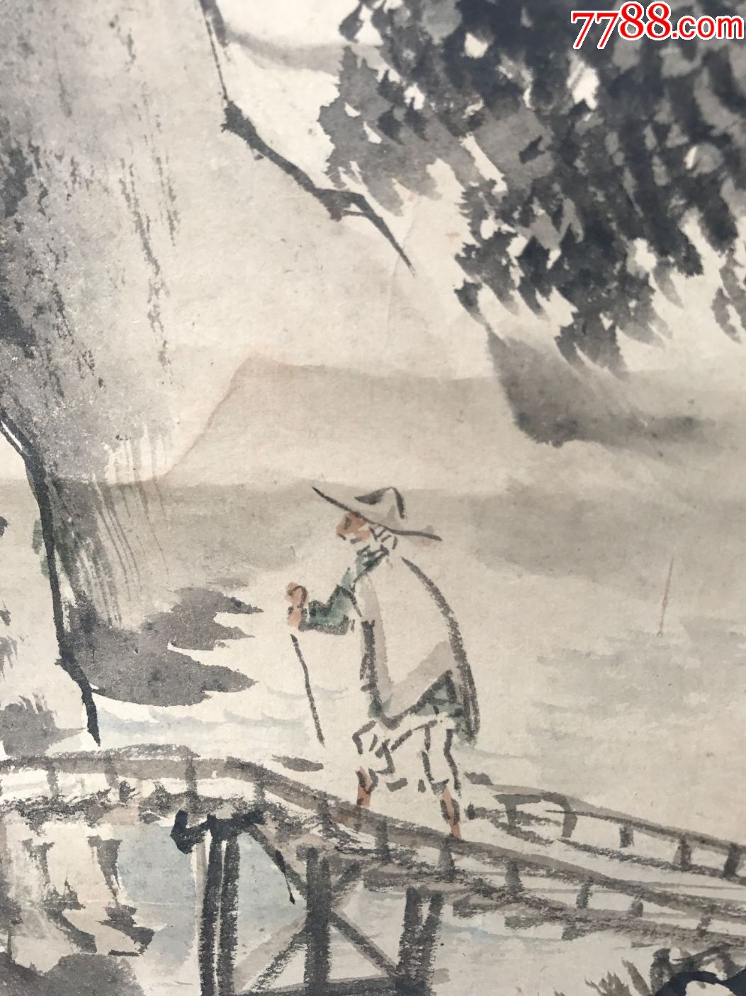 文人墨客绘画山水人物画