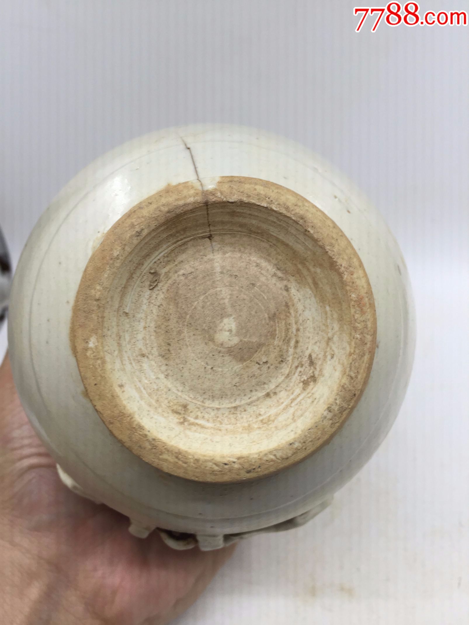 宋代青白釉五谷丰登谷仓,底部细微冲线-se50947826-青白瓷/影青瓷