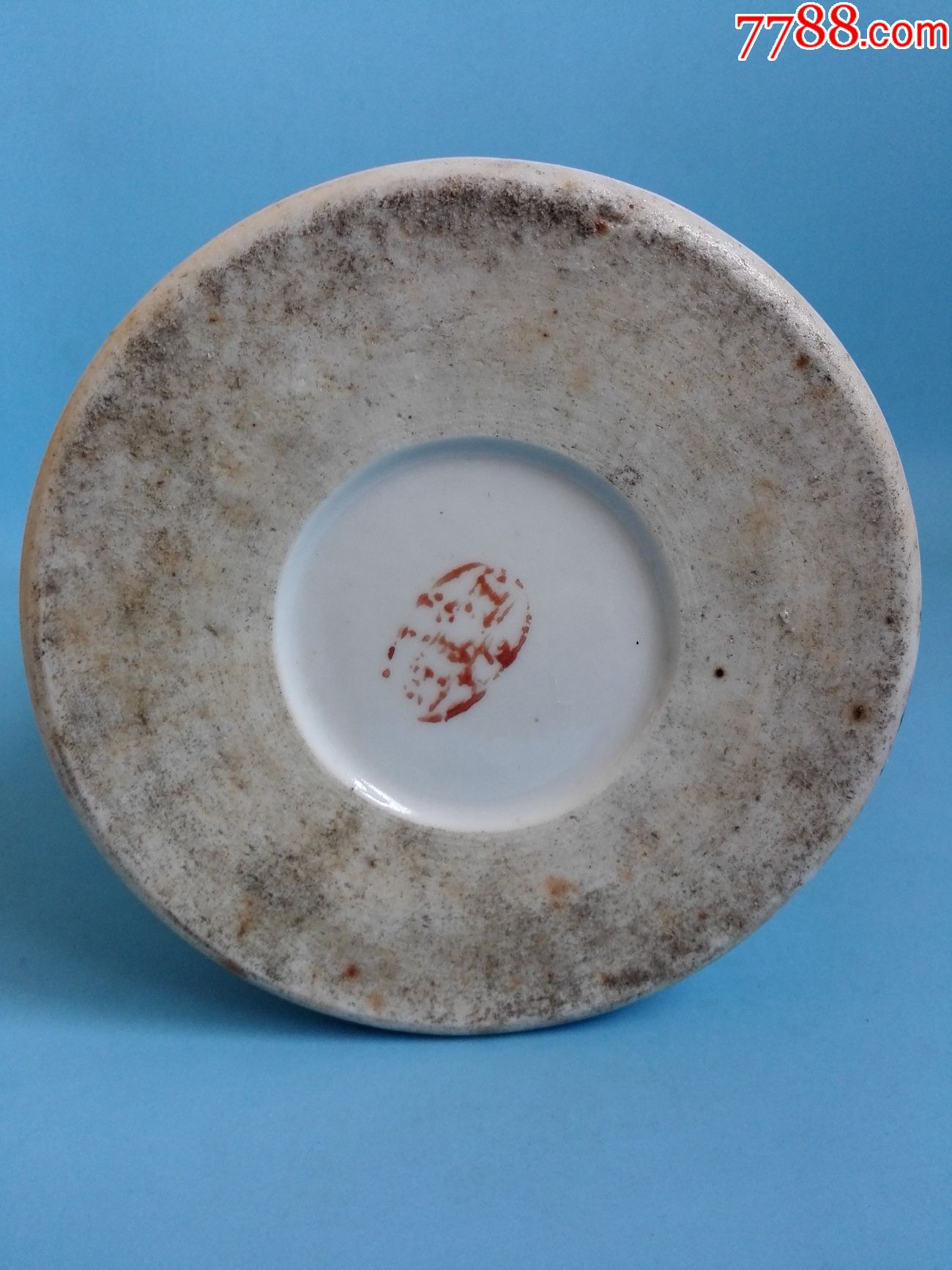 民国江永顺作粉彩喜鹊报春纹帽筒