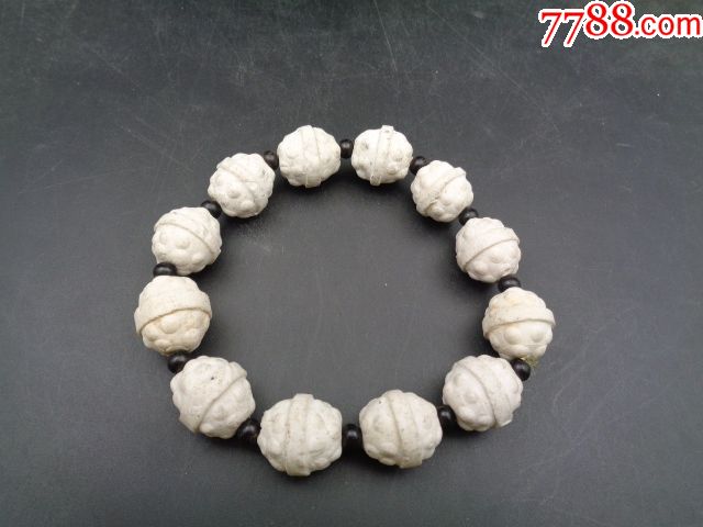 出土的汉代陶胎蜻蜓眼珠