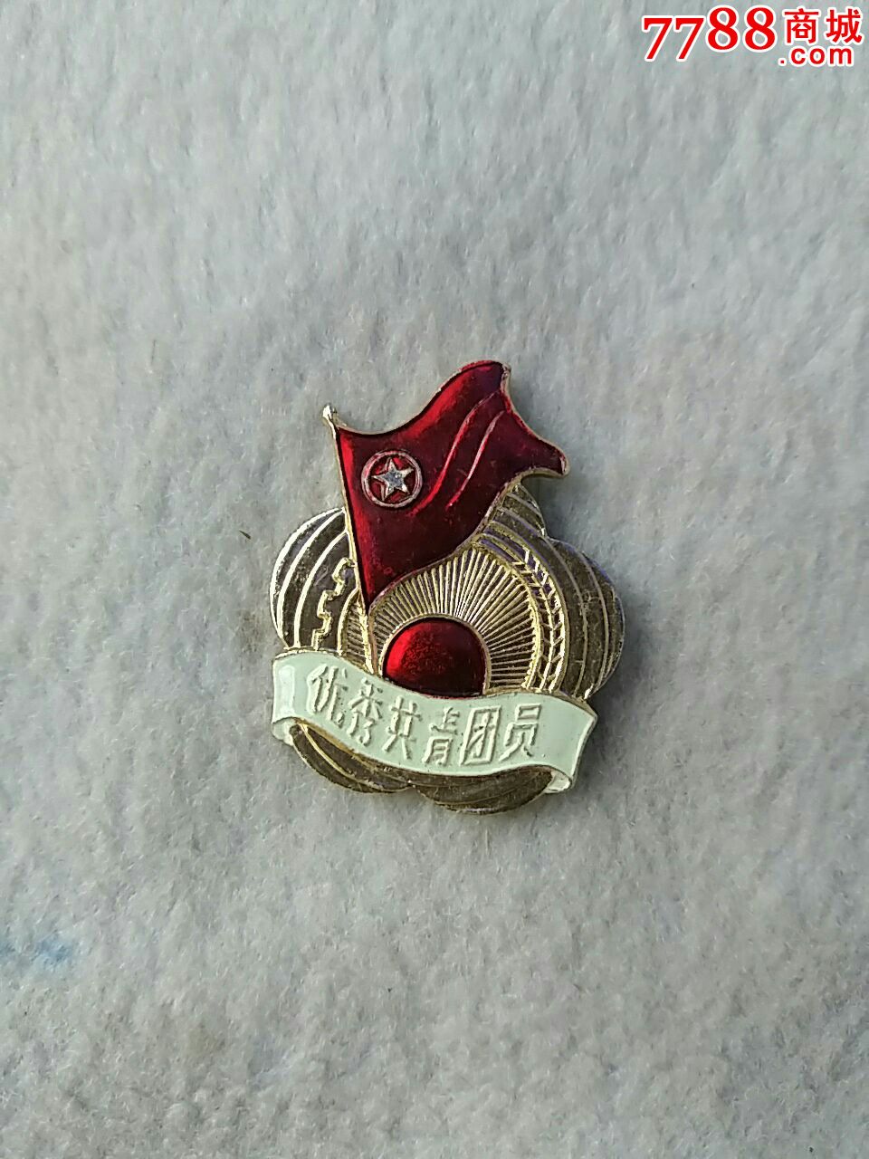 优秀共青团员.奖章