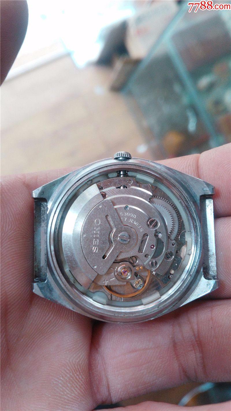 好品精工5全自动双日历男机械表机芯6309a-手表/腕表-7788收藏__收藏