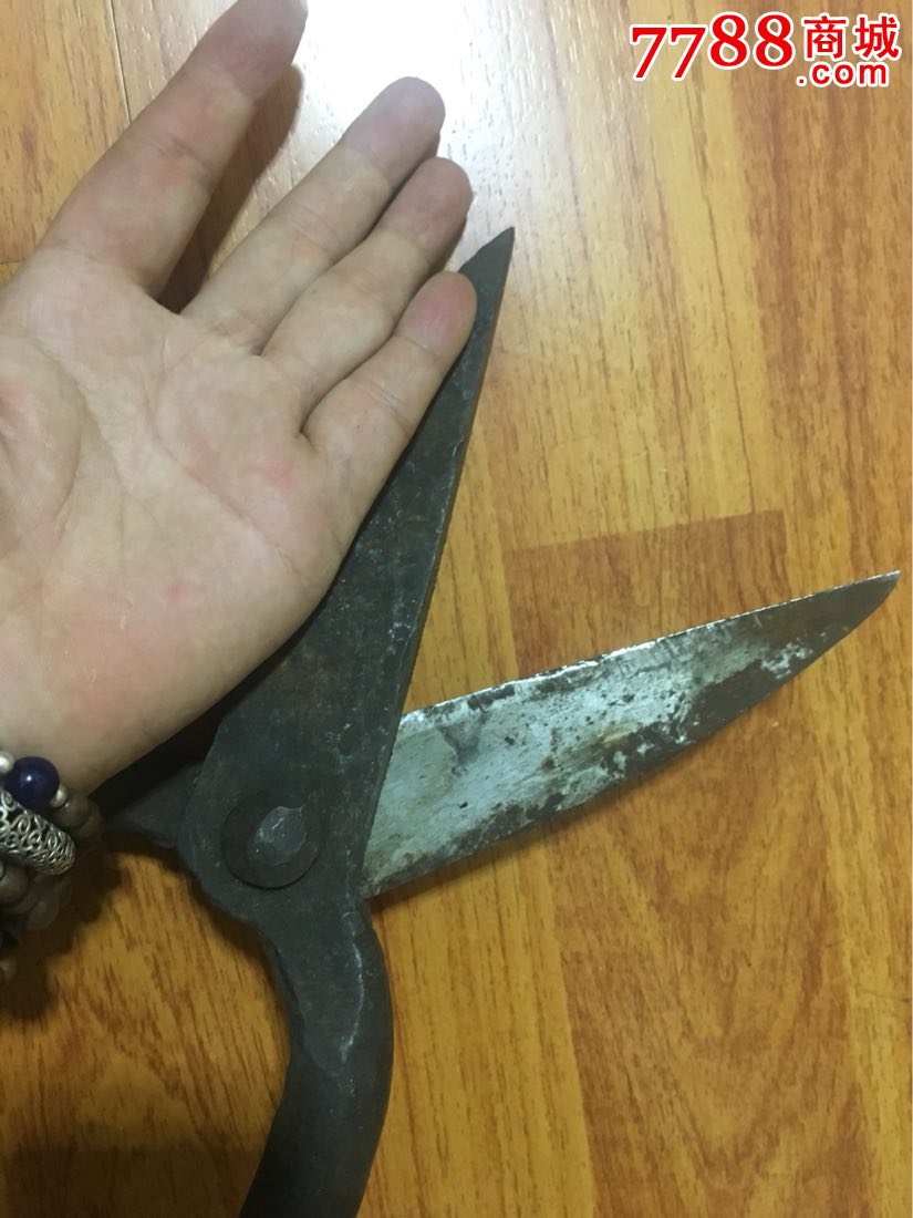 铁钳子钢丝夹子钢钳子文革期老剪子老钢丝钳子未开刀口超大钳子