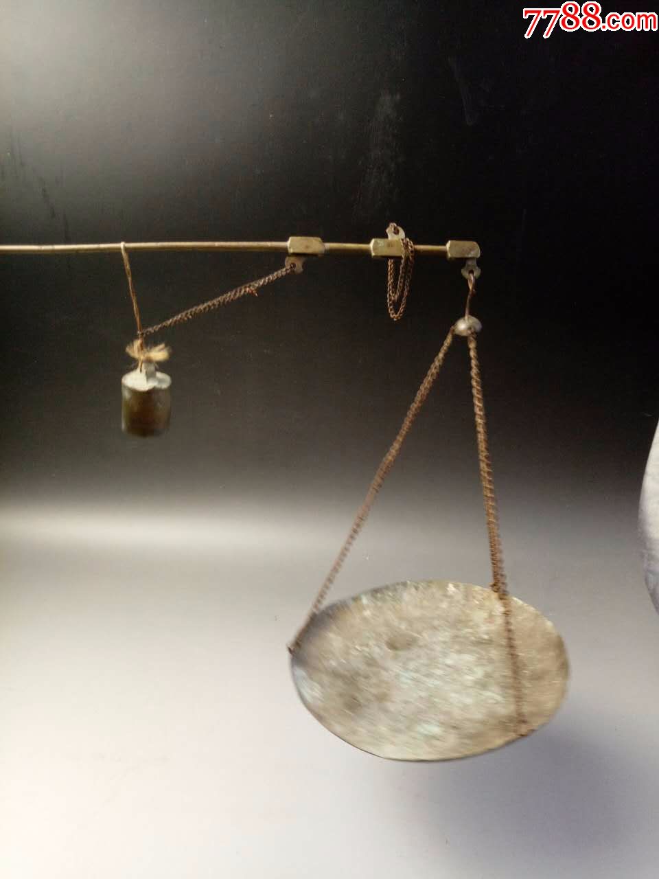 80年代纯铜秤砣,全