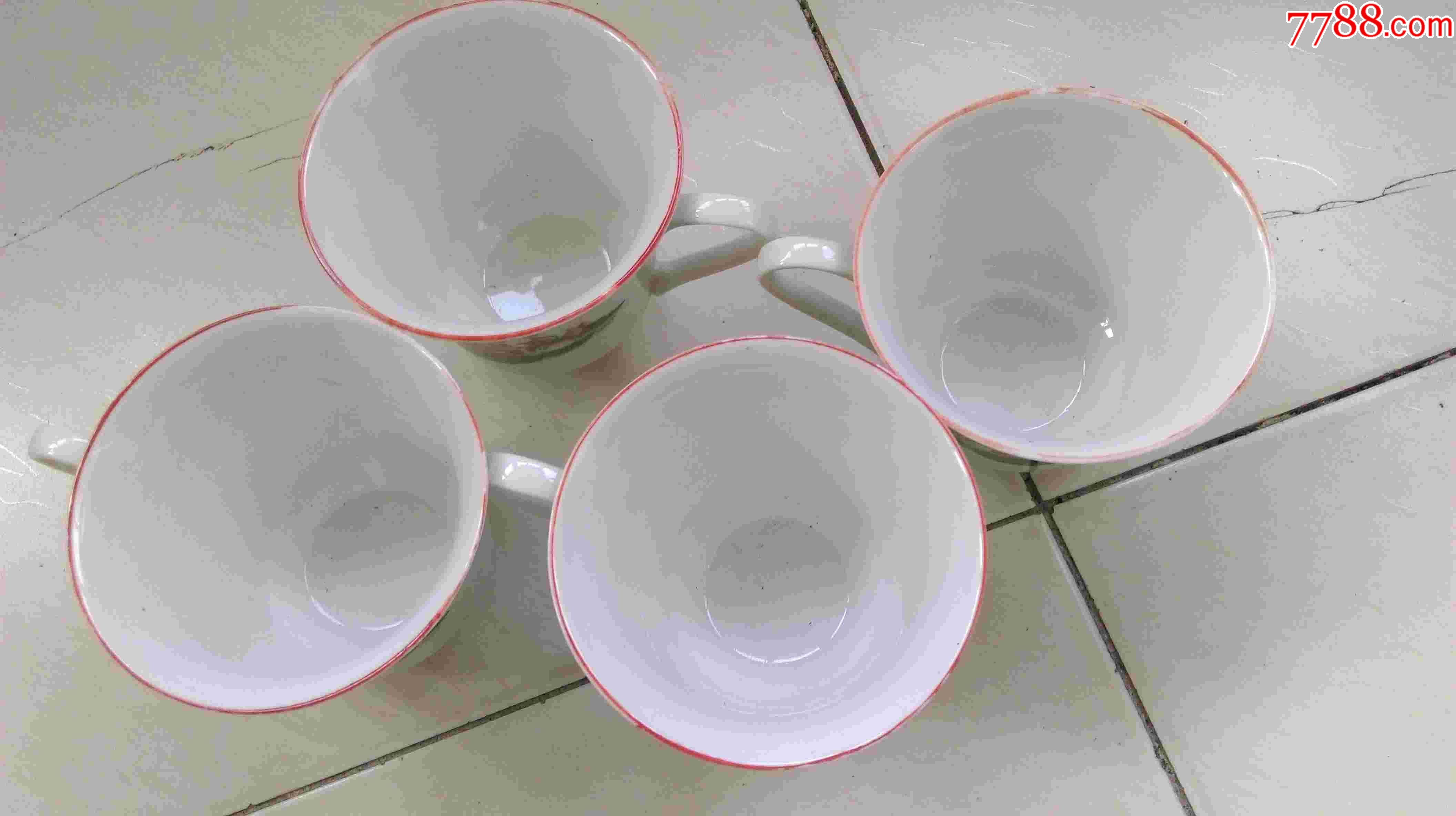 老式双喜鸳鸯杯_茶杯/茶盅/茶盏_第7张_7788茶具