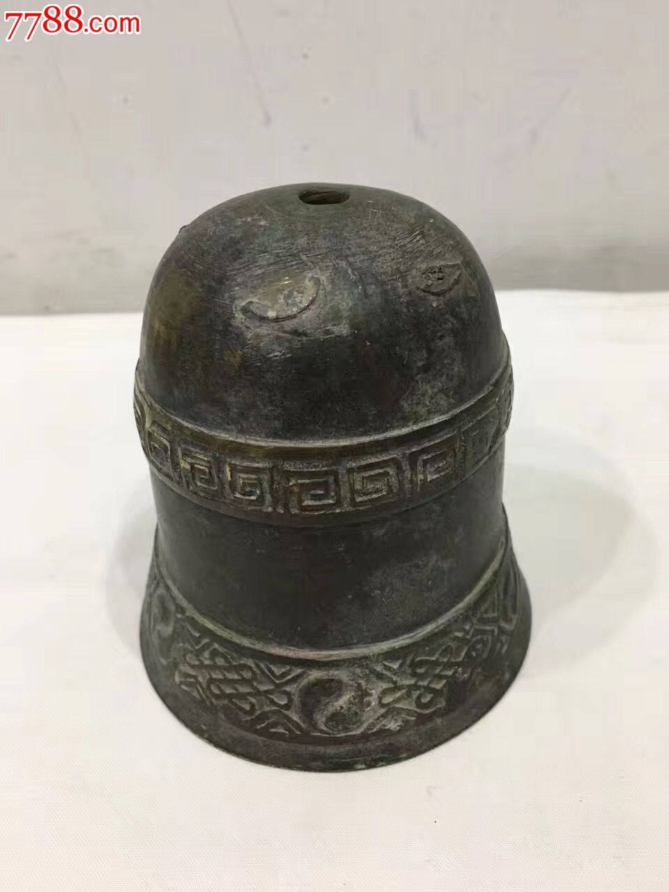 清代道教铜铃-价格:980元-se51433313-铜铃/铃铛-零售-7788收藏__收藏热线