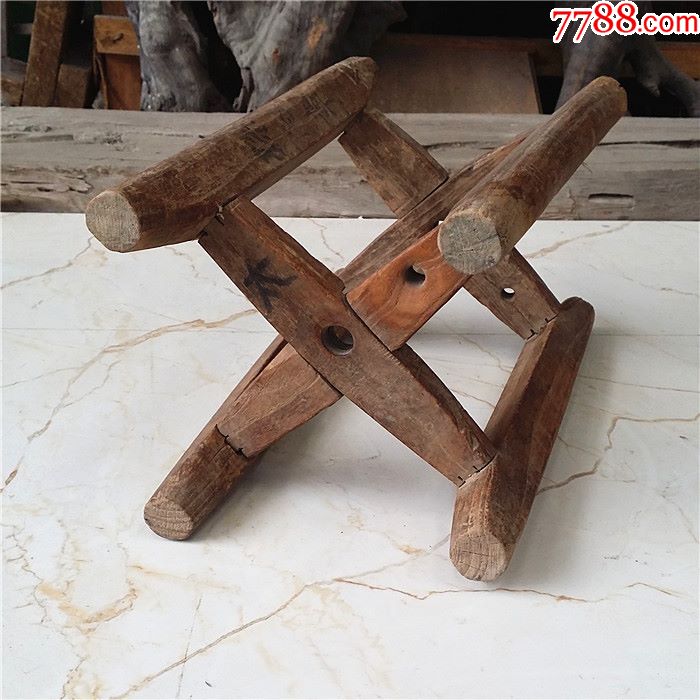 线拐子线轮绕线轮缠线轮织布机配件影视道具