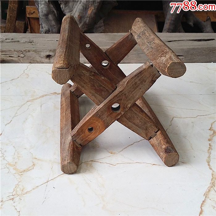 线拐子线轮绕线轮缠线轮织布机配件影视道具