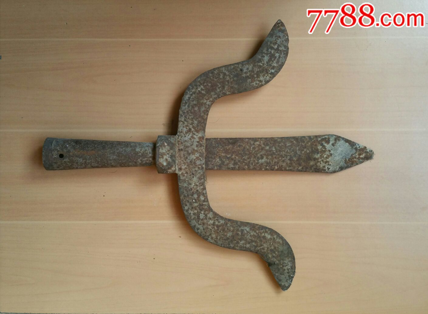 钢叉_铁兵器_三河收藏【7788收藏__中国收藏热线】