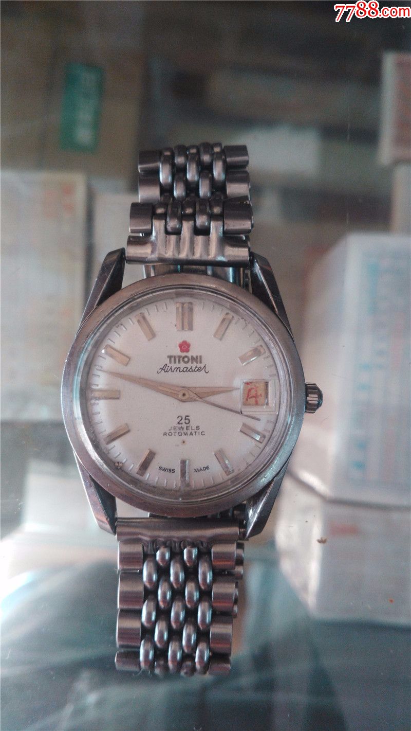 25钻瑞士梅花全自动单历男机械表机芯2542