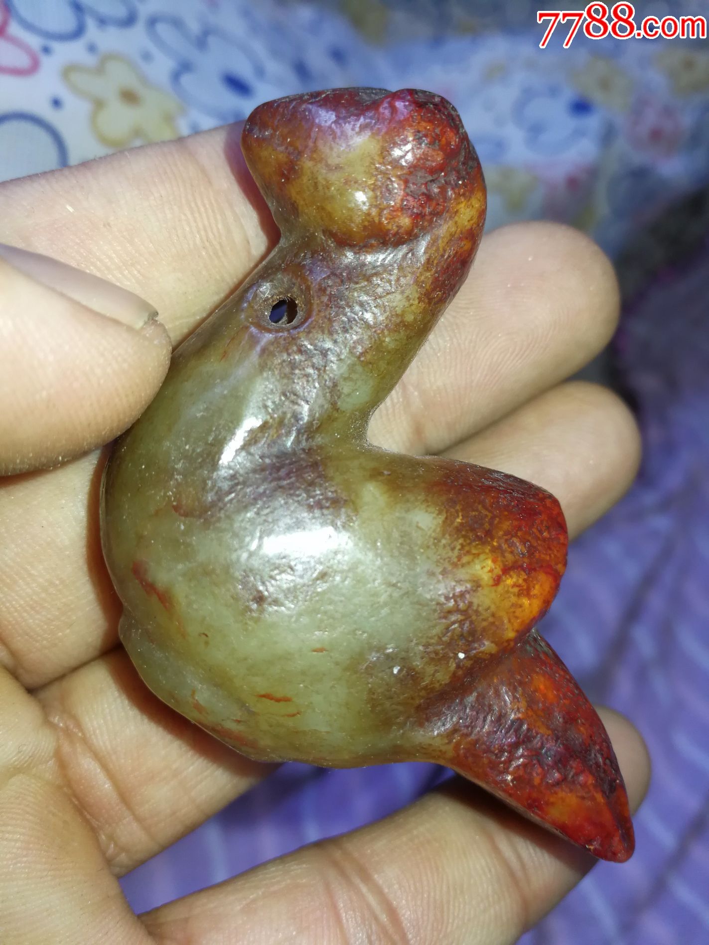 红山高古玉凤鸟
