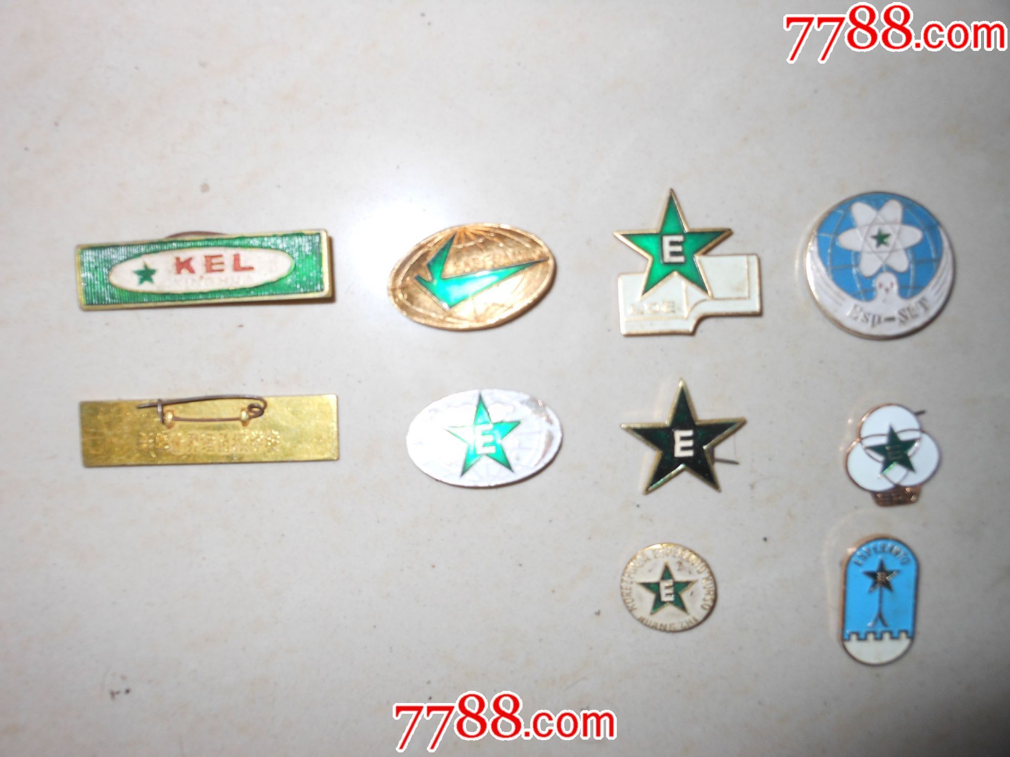 世界语徽章10个