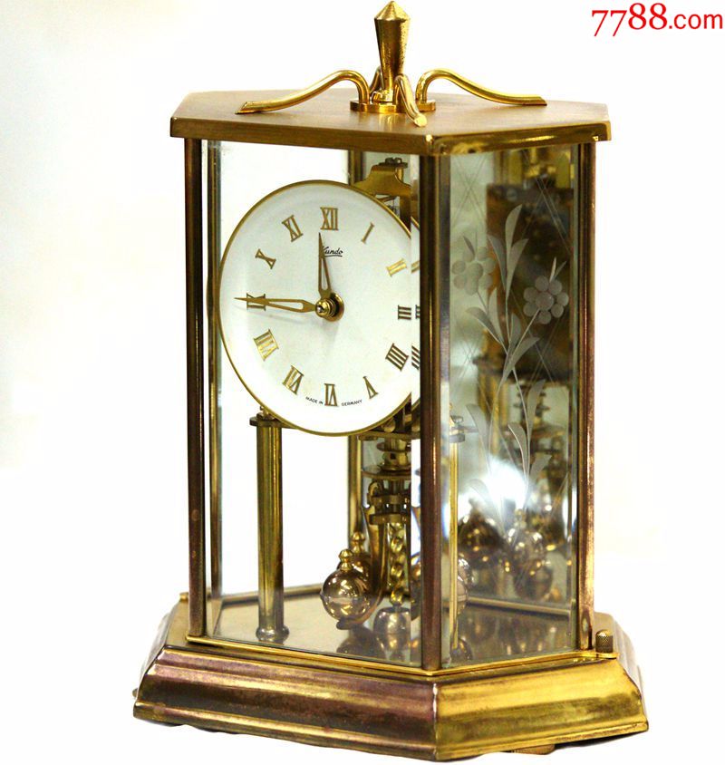 德国制kundo400天经典机械古董座钟