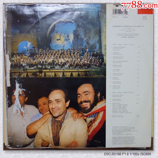 《意大利之夏》——1990年世界杯期间,帕瓦罗蒂,多明戈,卡雷拉斯实况