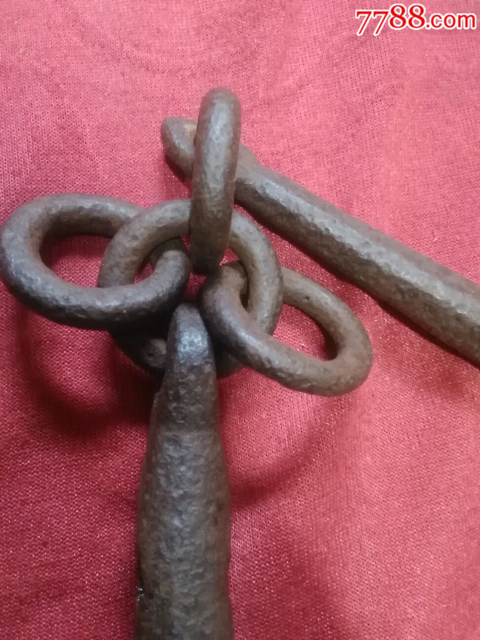 清代特大22环8棱七节鞭