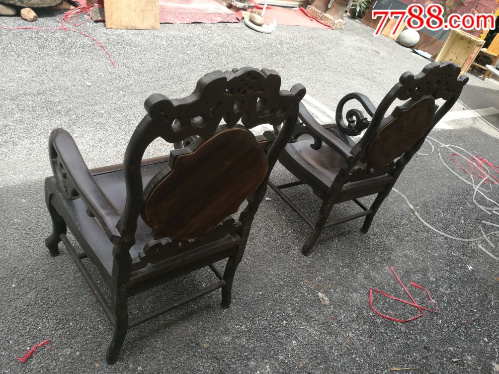广西特产东京木坤甸木铁力木铁梨云石老家具五件套