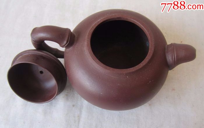 荆溪张制款袖珍紫砂壶