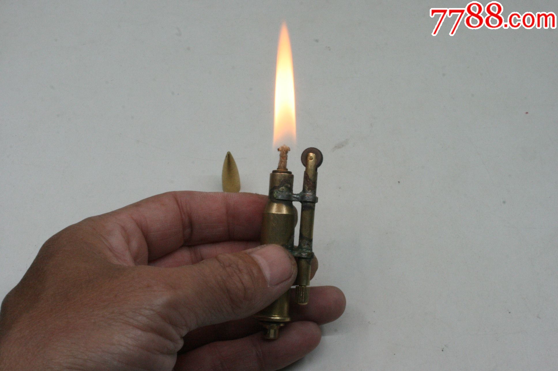 铜管自制煤油打火机图片