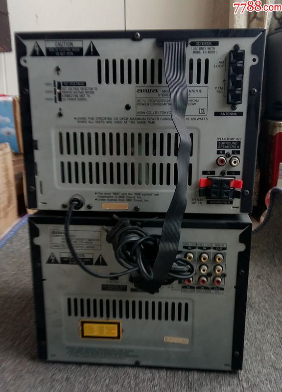 日本爱华rx-n707he fd-n909爱华组合音响_功放机_币邮茶乐园【7788