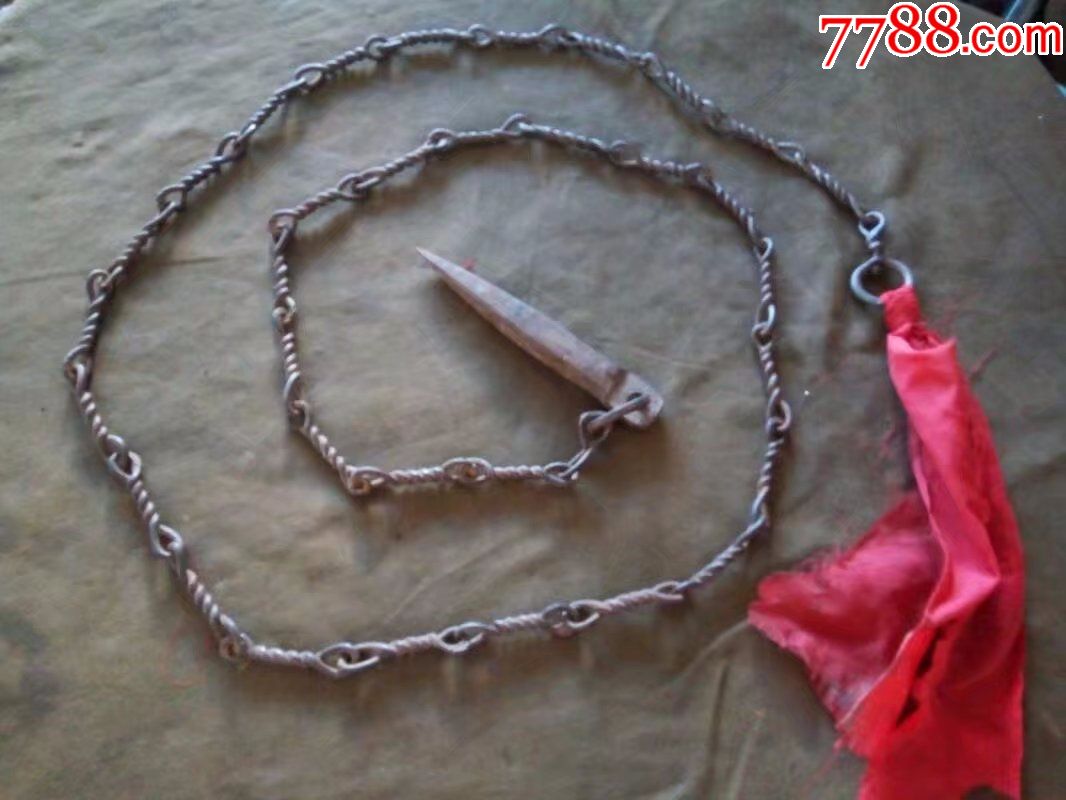 明清时期链子彪,古兵器收藏,武术兵器