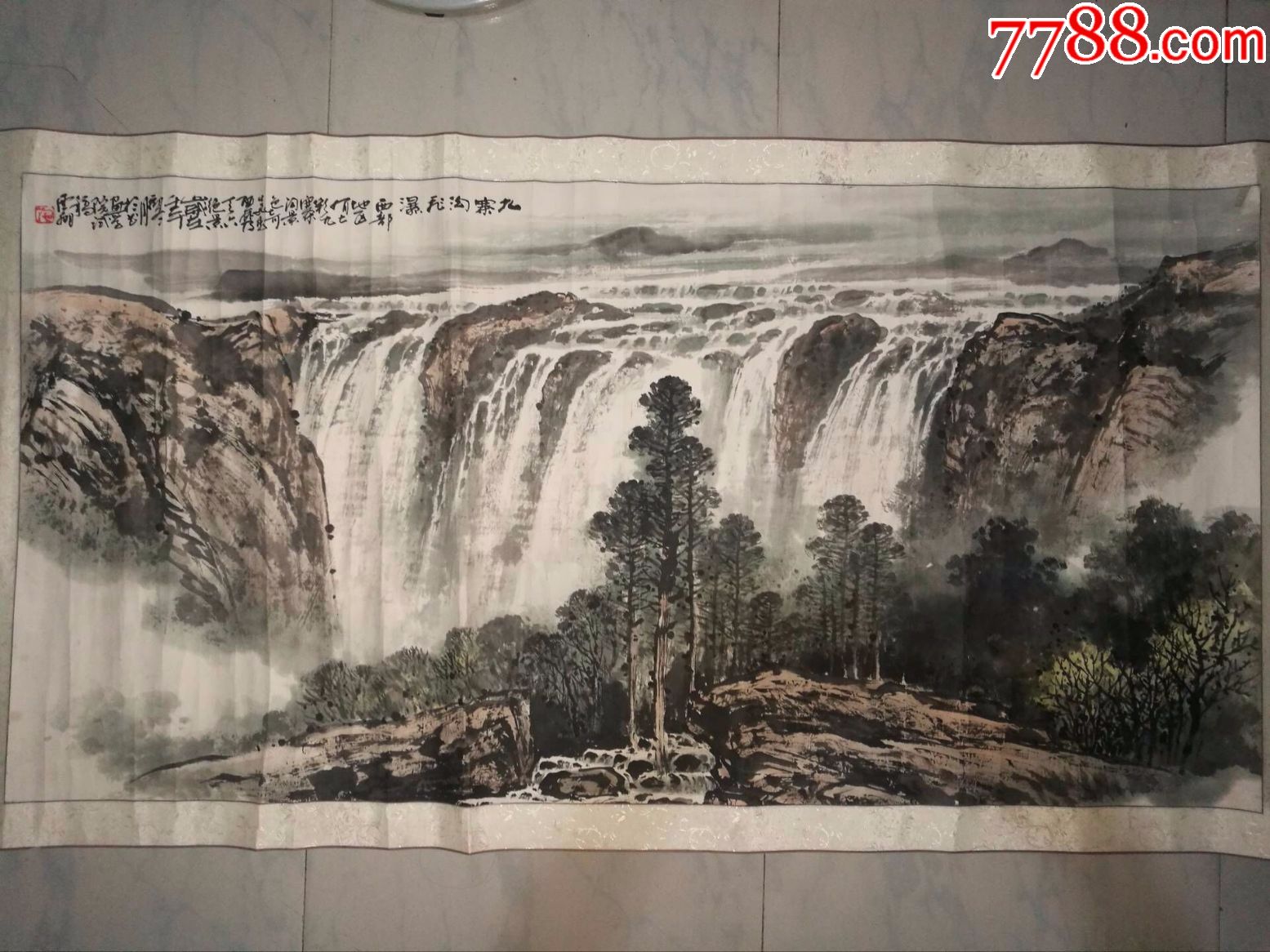 施云翔山水保真