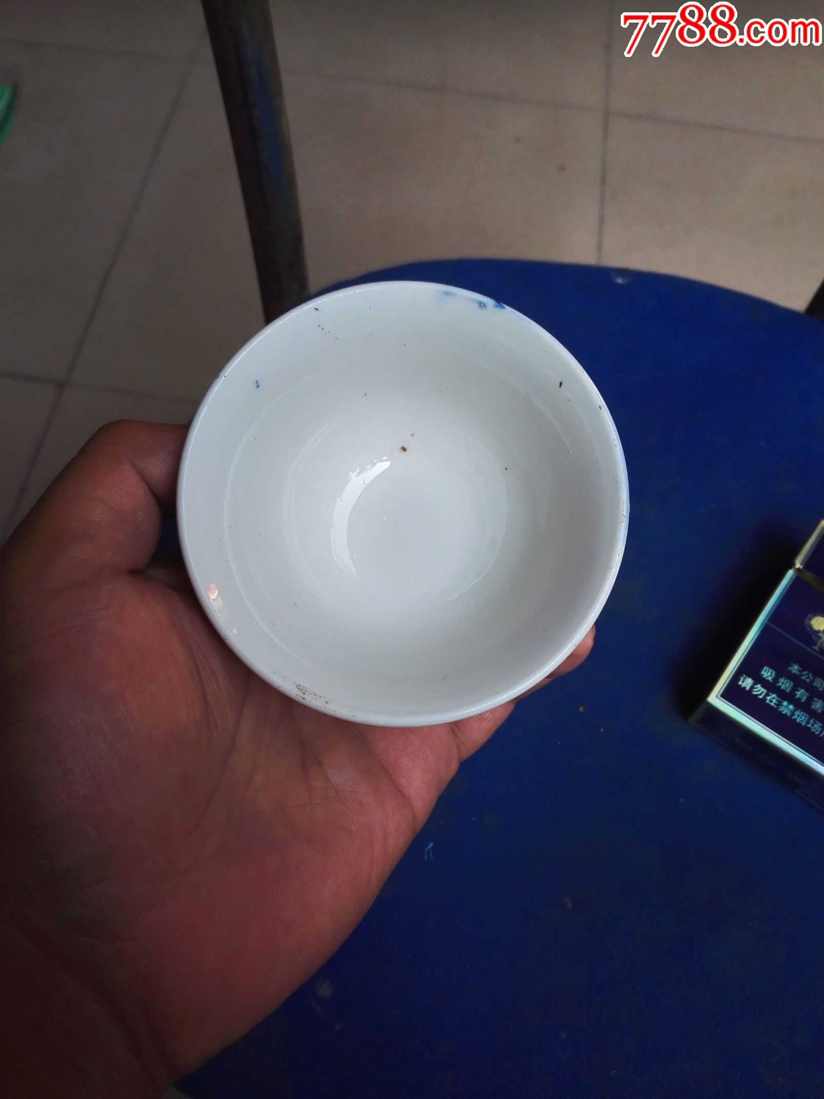 早期"罗庄镇"制小碗_青花瓷_第3张_7788瓷器