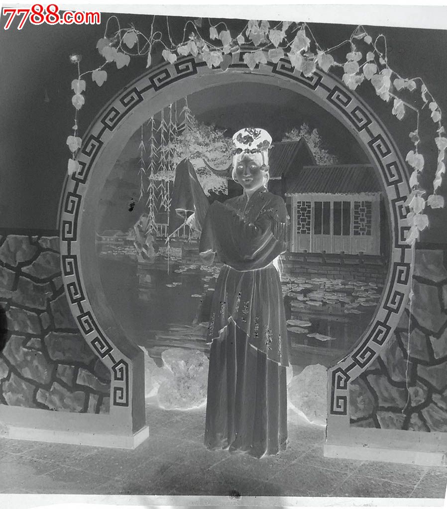 古代美女【老底片】-se52209332-老照片-零售-7788收藏__中国收藏热线