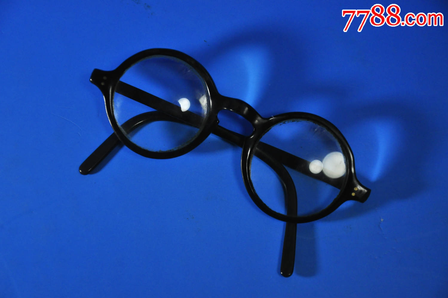 五十年代水晶石老花镜