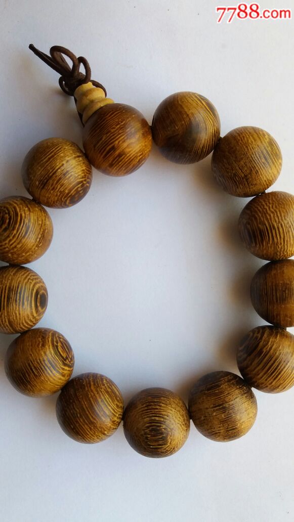 虎皮檀手串