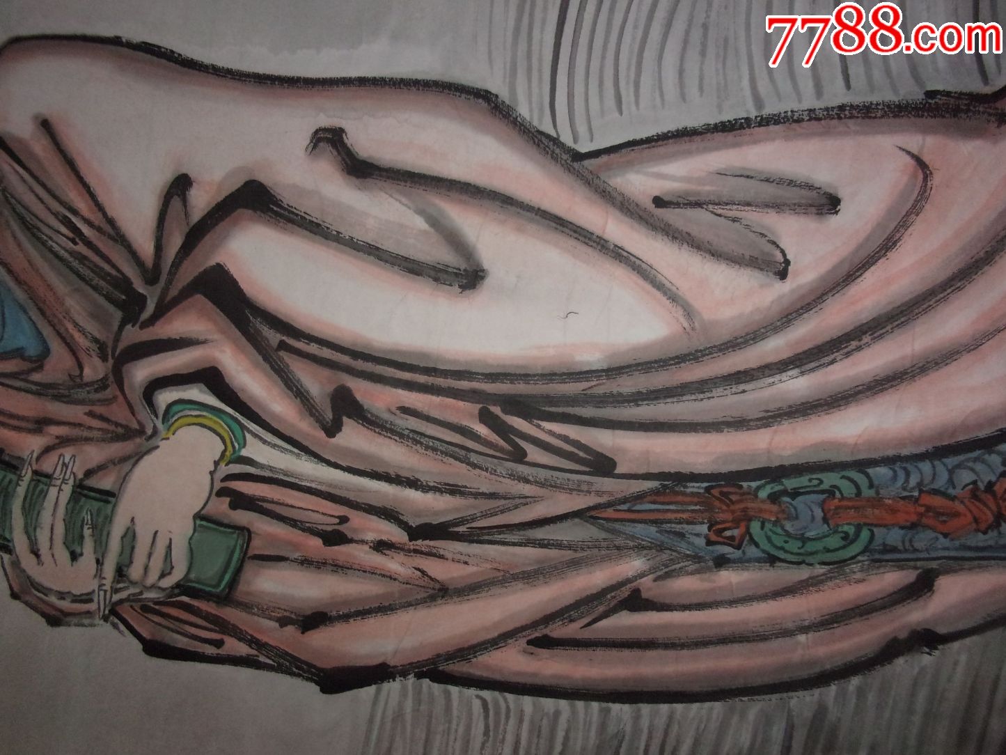 纯手绘妈祖天上圣母天后娘娘天妃娘娘湄洲娘妈画像,人物画国画_价格