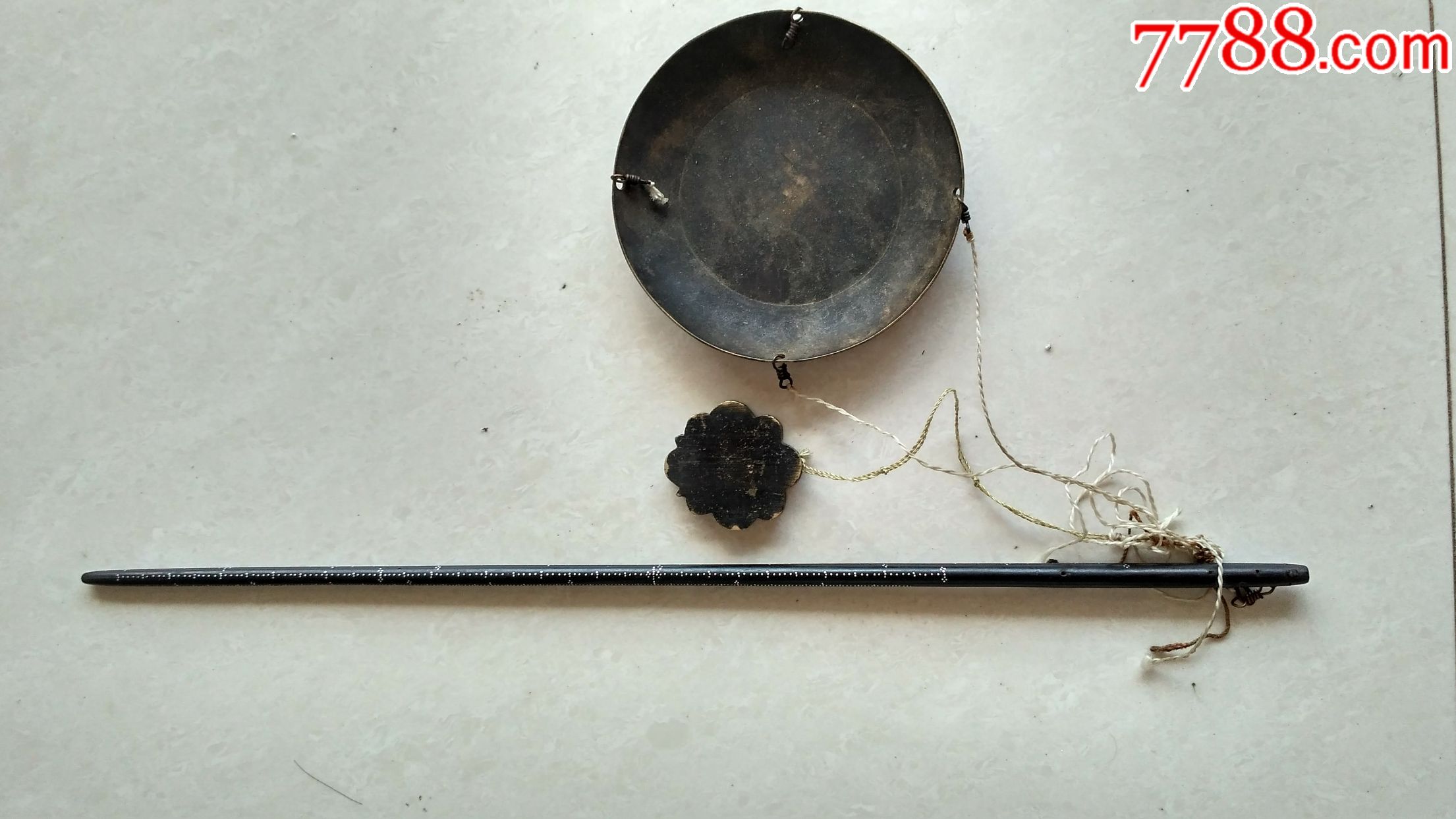 清代乌木杆银星戥子,品相好,包老包快100多年的物件,超实惠新的也得这