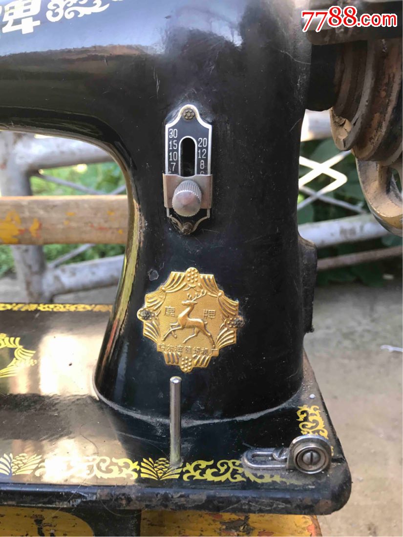 鹿牌,缝纫机,脚踏缝纫机,年代不详,其他品牌_第2张_7788书法收藏