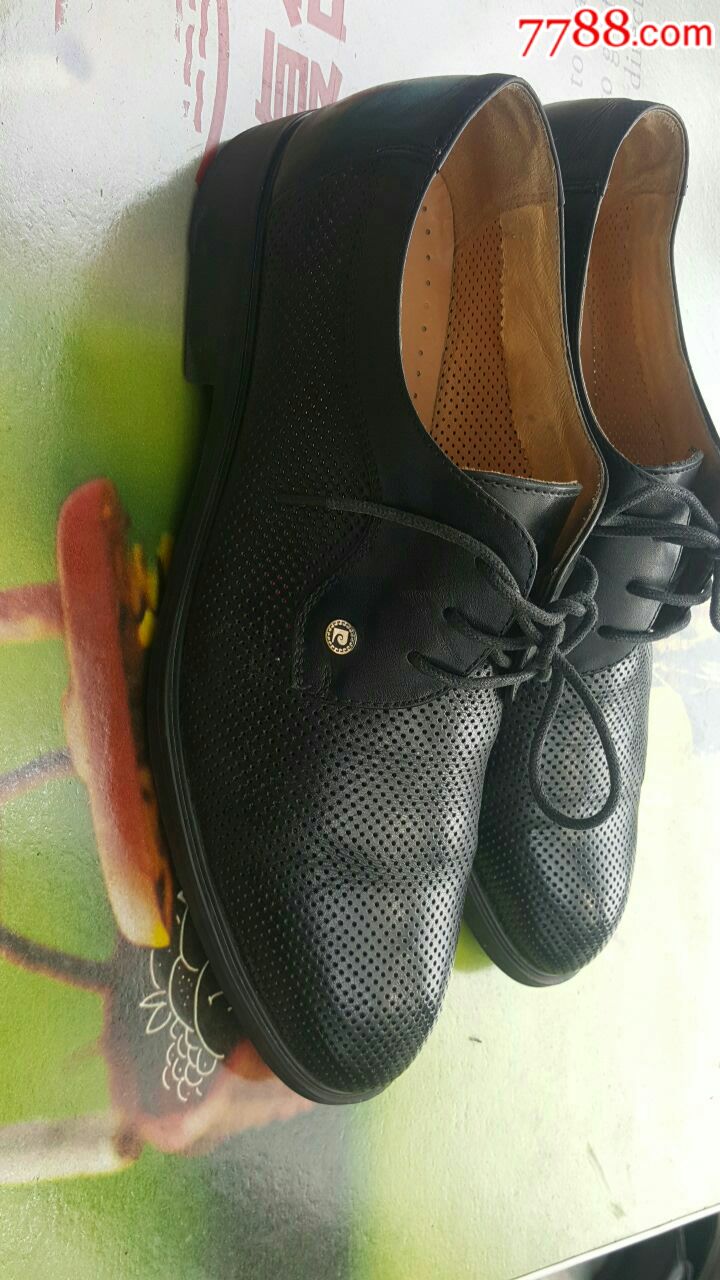 意大利原单皮尔卡丹牛皮鞋,41码