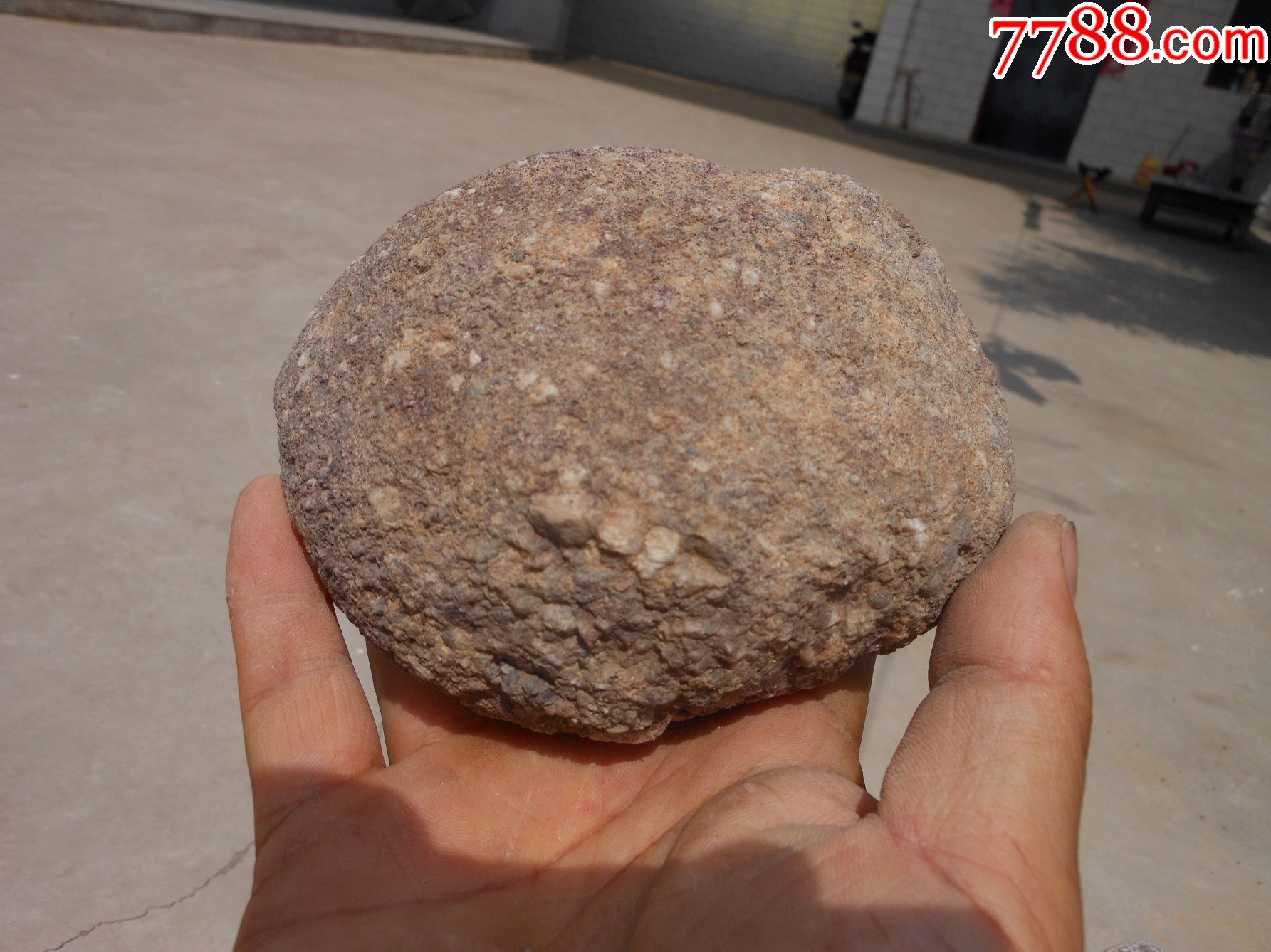 奇石天然原石摆件石包石观赏石12厘米9厘米7厘米重约1250克
