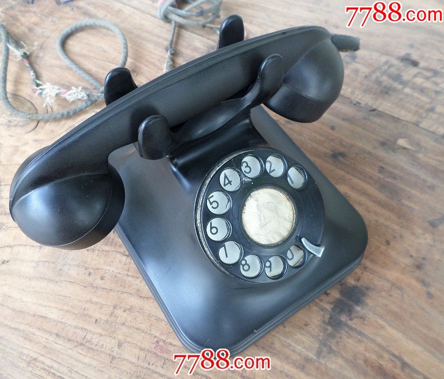古董古玩民俗怀旧杂项老物件收藏类影视剧道具老式手拨号电话机旧