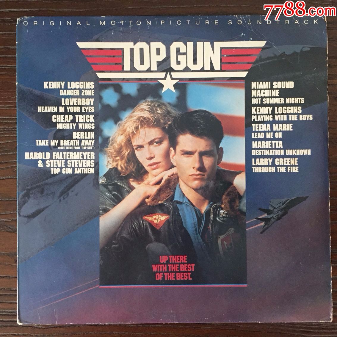 topgun壮志凌云电影原声美12寸黑胶唱片lp