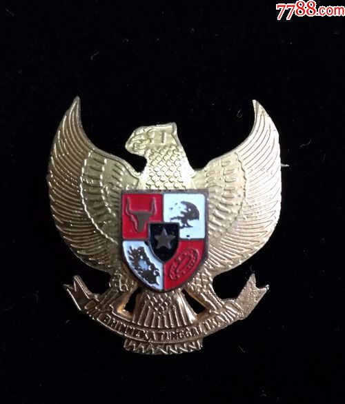 印尼国徽徽章非常精美