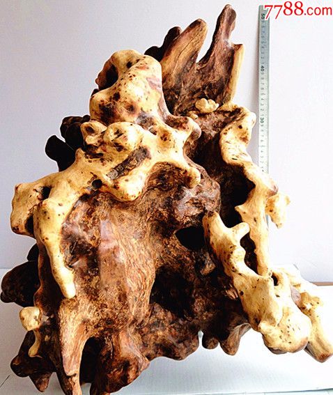 麻梨疙瘩摆件大山子