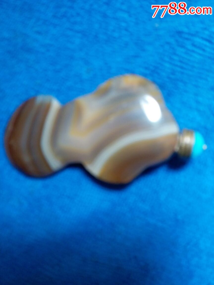 瑪瑙金魚(yú)，鼻煙壺_價(jià)格380元【趣寶齋】_第1張_7788收藏__收藏?zé)峋€